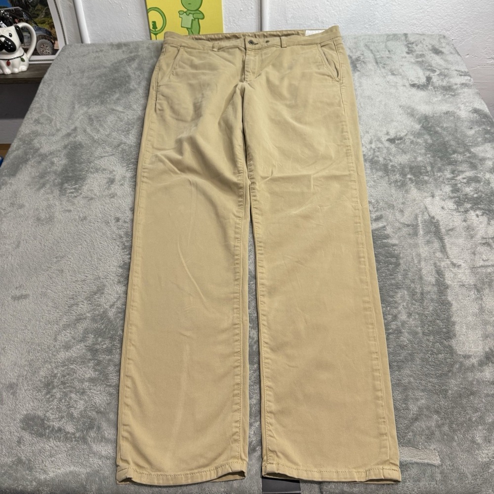 Rag & Bone Pants Mens 36 Brown Fit 2 Stretch Twill Chino Straight Leg Preppy